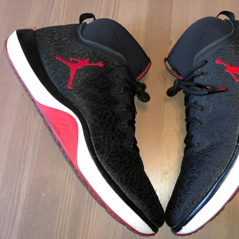 Air Jordan Trainer 1 (rare) Mid BRED Colorway - Used - Size 12